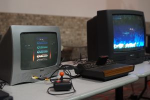Atari 2600 at LI Retro Console Timeline Exhibit